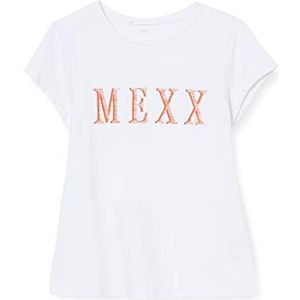 Mexx T-shirt voor dames, wit, XS