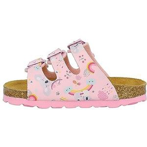 Lurchi 74L7023002 Platte sandalen voor jongens en meisjes, roze, 26 EU, Rosé, 26 EU
