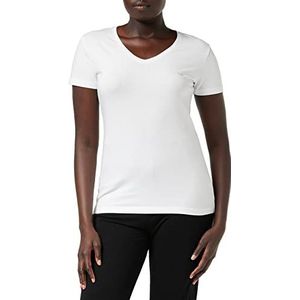 Emporio Armani Iconic Cotton T-shirt voor dames, zwart C, XL