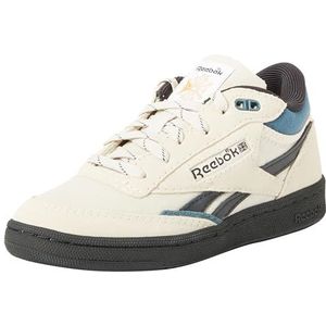 Reebok Dames Club C Mid Ii Revenge Sneaker, Stucco Hoops Blauw F23 Core Zwart, 42.5 EU