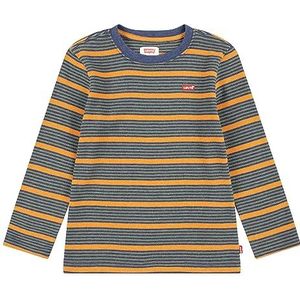 Levi's Jongens Lvb Gestreepte Thermische 8ej392 Pullover, Olivijn, 2 jaar