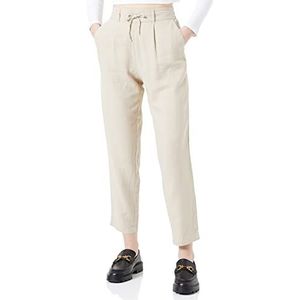 ONLY OnLCARO-POPTRASH Easy Linen BL PNT linnen broek, Oxford Tan, XS/32