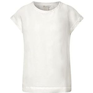 Street One Linnen damesshirt, off-white, 42