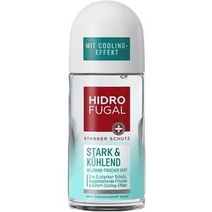Hidrofugal Sterk & verkoelend roll-on (50 ml), verfrissende deodorant roll-on met verkoelend effect en aloë vera, deoroller zonder ethylalcohol voor een langdurig fris gevoel