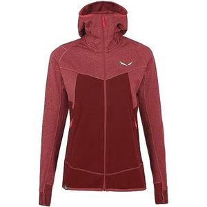 Salewa Puez Hybrid Sweatshirts voor dames, syrah melange, 46/40