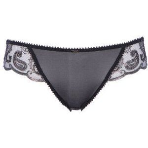 Maison Lejaby Braziliaanse Courtisane Tanga voor dames, effen kleur - grijs - 42