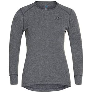 Ondershirt Odlo Women BL Top Crew Neck LS Active Warm Eco Odlo Steel Grey Melange