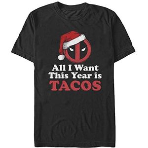 Marvel Deadpool - Pool For Tacos Unisex Crew neck T-Shirt Black XL