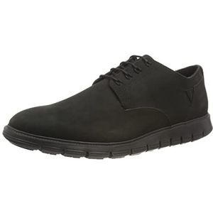 Clarks Trackflex Path Sneakers voor heren, zwart nubuck, 42 EU, Black Nubuck., 42 EU