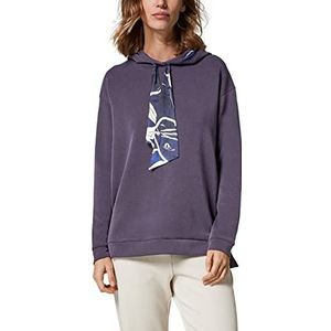 comma Sweatshirt met lange mouwen voor dames, 5976 Navy, 40