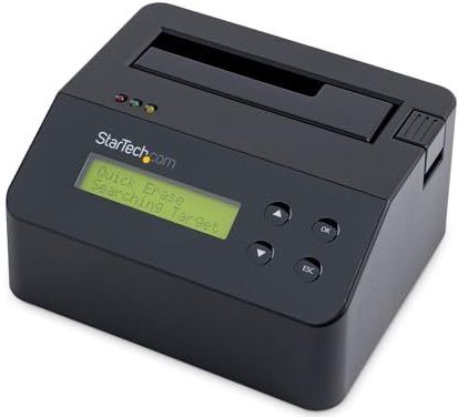 StarTech.com - SDOCK1EU3P - Hard Drive Wisser - USB 3.0 - 9 Wismodi - NIST/DOD Compliant