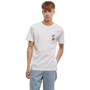 Mister Tee - T-Shirt Summer Basketball Emb MT2812 - Wit