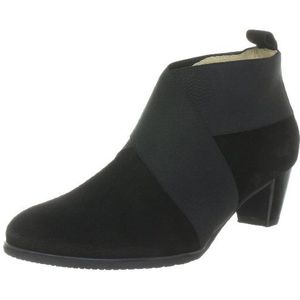 Hassia Turin, breedte H 4-306922-01000 dames klassieke halfhoge laarzen & enkellaarsjes, zwart zwart 0100, 41 EU Breed