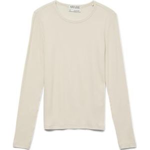 Awirwina - Blouse - O-hals - Lange Mouwen - Tight Fit