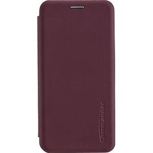 Commander Boekenkast Curve voor Samsung A202 Galaxy A20e Soft Touch Bordeaux 17595, Rood