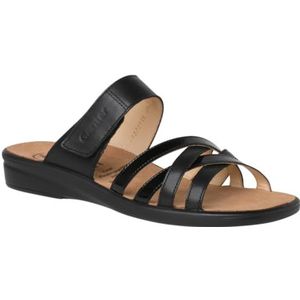 Ganter Sonnica Pantoffels voor dames, zwart, 37 EU X-smal, zwart, 37 EU X-Schmal
