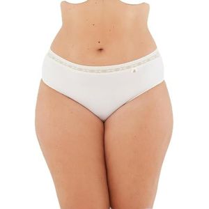 Dagi Dames ecru 2 Pack High Waist Brief Ecru, L, ecru, L