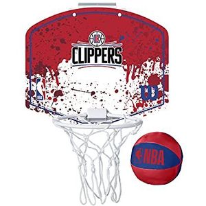 Wilson Mini basketbalkorf NBA Team Mini Hoop, Los Angeles Clipers, kunststof