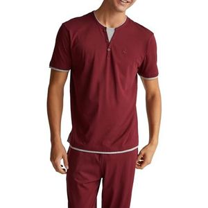 United Colors of Benetton Shirt M/M 30964M022 Pyjama-top, rood, L, heren, Rood, L