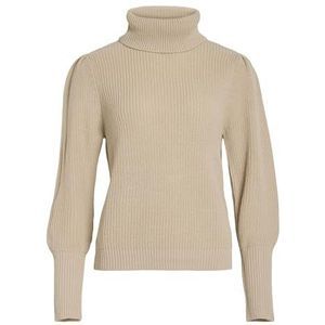 Vilou New Rollneck L/S Knit Top - Noos, feather grey, L