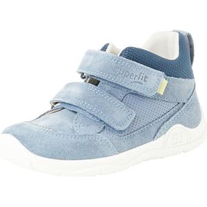 Superfit Universe loopschoen voor jongens, Blauw lichtgroen 8030, 22 EU Breed