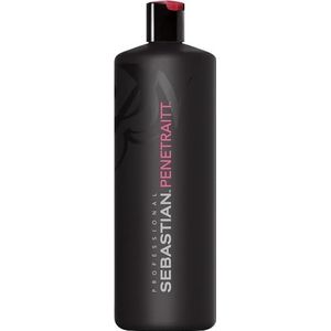 SEBASTIAN PROFESSIONAL Penetrait Reparerende shampoo (1000 ml), verzorgende haarshampoo voor chemisc