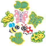 Baker Ross AX857 Insecten Stempels - Set Van 10, Stempelset Voor Kinderen, Ideaal Voor Kinderkunst- En Knutselprojecten