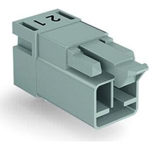 WAGO 890-852/011-000 netconnector WINSTA MINI stekker, inbouw horizontaal totaal aantal polen: 2 16A