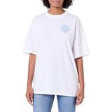 HUGO - Oversized-fit T-shirt - Katoen - Met Logo-artwork