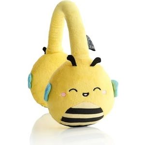 WONDEE - Officiële SQUISHMALLOWS hoofdtelefoon voor kinderen, van zacht en pluizig pluche, origineel cadeau voor meisjes en jongens, draadloze bluetooth-hoofdtelefoon voor kinderen