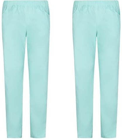 MISEMIYA - Ref.8312 - Werkbroek - Turkoois - Verpakking van 2 stuks