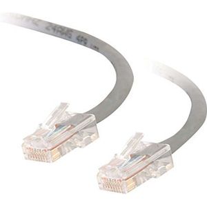 C2G 7M Cat5e netwerk Crossover Patch kabel. Xover Ethernet kabel, Peer-to-Peer Computer Lead. grijs CAT5E PVC UTP