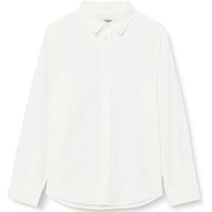 United Colors of Benetton Shirt 5dgxcq00t, Bianco 915, 170 cm voor kinderen