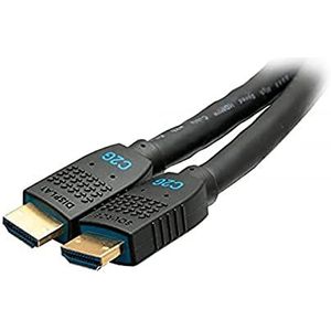 C2G 20ft (6.1m) C2G Performance Series Ultra Flexible Active High Speed HDMI® Cable - 4K 60Hz In-Wall, CMG (FT4) Rated Compatible with Xbox, Blu-ray, DVD, PS5, Smart TV, Soundbar, Monitors
