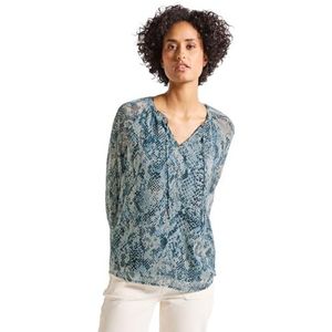 Street One - Raglan Chiffon Blouse - Blauw