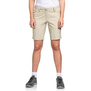 Schöffel Toblach2 Damesshorts, lichte en verkoelende korte wandelbroek met elastische stof, veelzijdige outdoorbroek met optimale pasvorm en praktische zakken