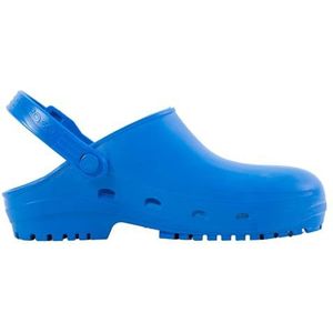 REPOSA Eco - Clogs voor dames en heren van rubber, comfortabel, licht, schokbestendig, ideaal voor thuis, tuinieren, doe-het-zelvers, anatomische damespantoffels met zijdelingse gaten, omklapbare