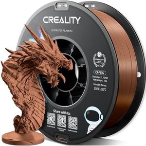 Creality PETG Filament 1.75mm, Bruin, 1kg, Hoge Precisie, Geurloos, 3D Printer Filament
