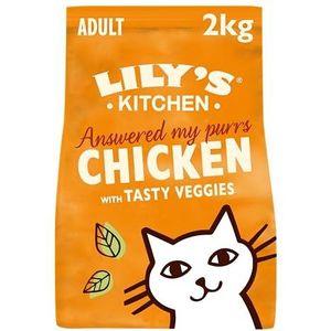 Lily's Kitchen Droog Kattenvoer voor Volwassen Katten 2kg - Chicken Casserole Kippenpan