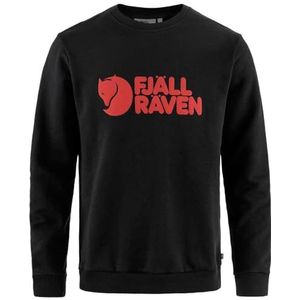 Fjällräven - Fjällräven Logo - Trui - Black - 100% Biologisch Katoen