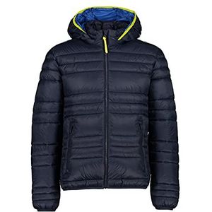 CMP Nylon 20D Jacket Hooded, Man, Black Blue, 58