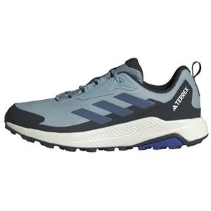 adidas Heren TERREX Anylander Hiking Shoes, Magic Grey/Wonder Steel/Semi Lucid Blue, 46 EU