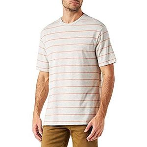 Mavi Stripe Tee T-shirt voor heren, Peach Pearl, XL