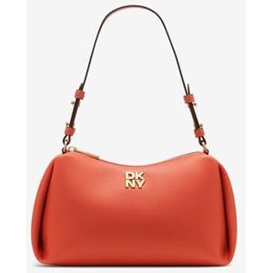 DKNY Dames Remy Top Zip Schoudertas, Persimmon, Persimmon