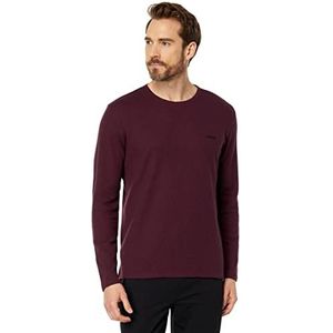 BOSS T-shirt voor heren, Aubergine-kleuren, XXL