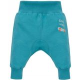 Pinokio Joggingbroek voor baby's, casual broek, Turquoise Orange Flip, 62