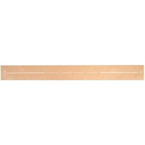 1000 stuks - scheidingsstroken ""Wc"" 48 g/m² 62 x 6,5 cm natuurlijke kracht