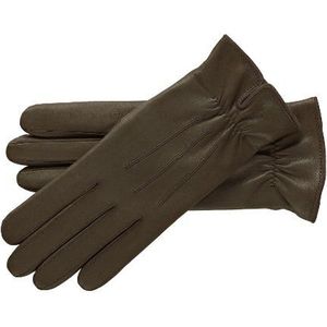 Roeckl Klassieke geplooide handschoenen voor dames, groen (872), 6.5