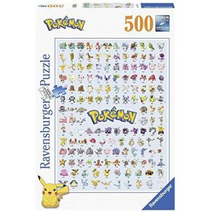 Pokémon Puzzel Eerste Generatie (500 Stukjes)