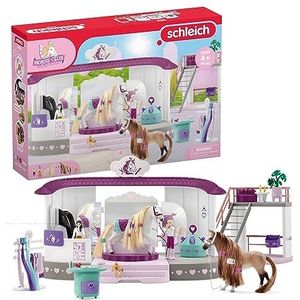 schleich HORSE CLUB Sofia's Beauties - Beautysalon - Kinderspeelgoed - 2 Paarden met Kambare Manen - 99 Onderdelen